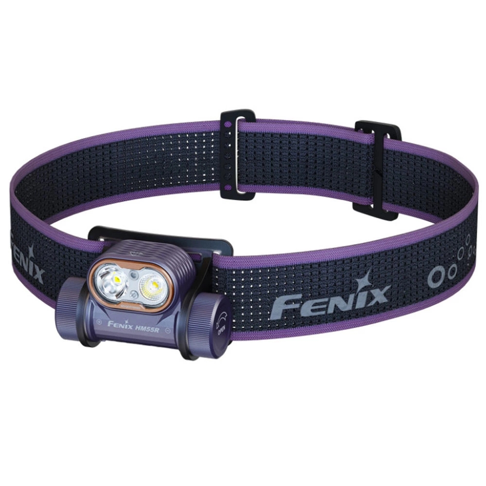 Ліхтар налобний Fenix HM55R Purple (HM55Rprl)