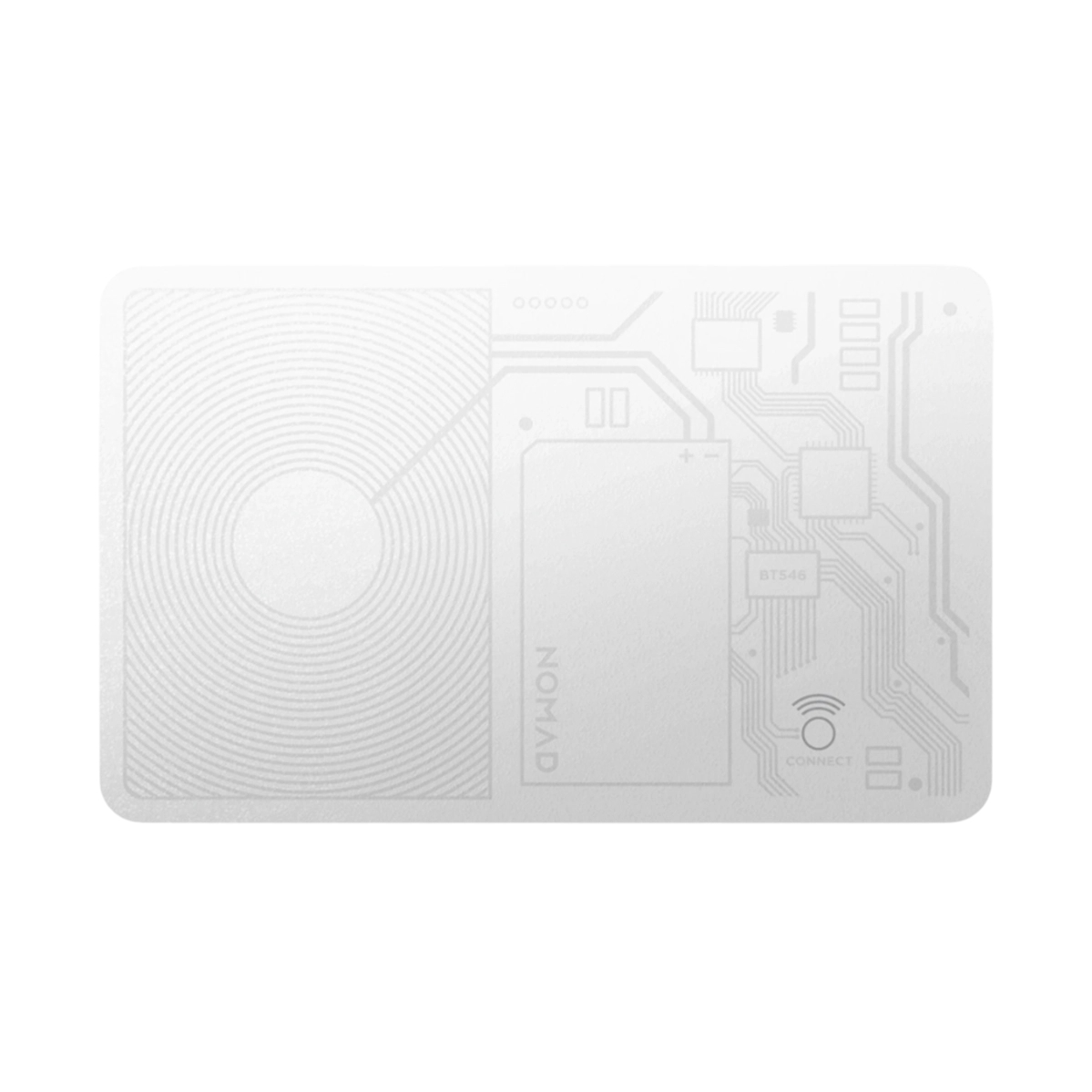 Пошуковий брелок NOMAD Tracking Card Air with Apple Find My 5 Months Battery Life White (NM011321858)