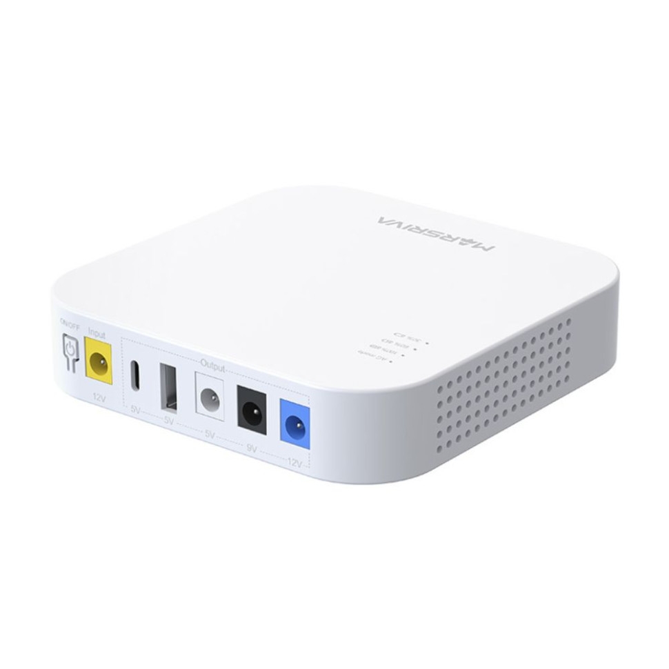 Джерело безперебійного живлення для роутера Marsriva KP4 10000 mAh White Marsriva - купити в Україні