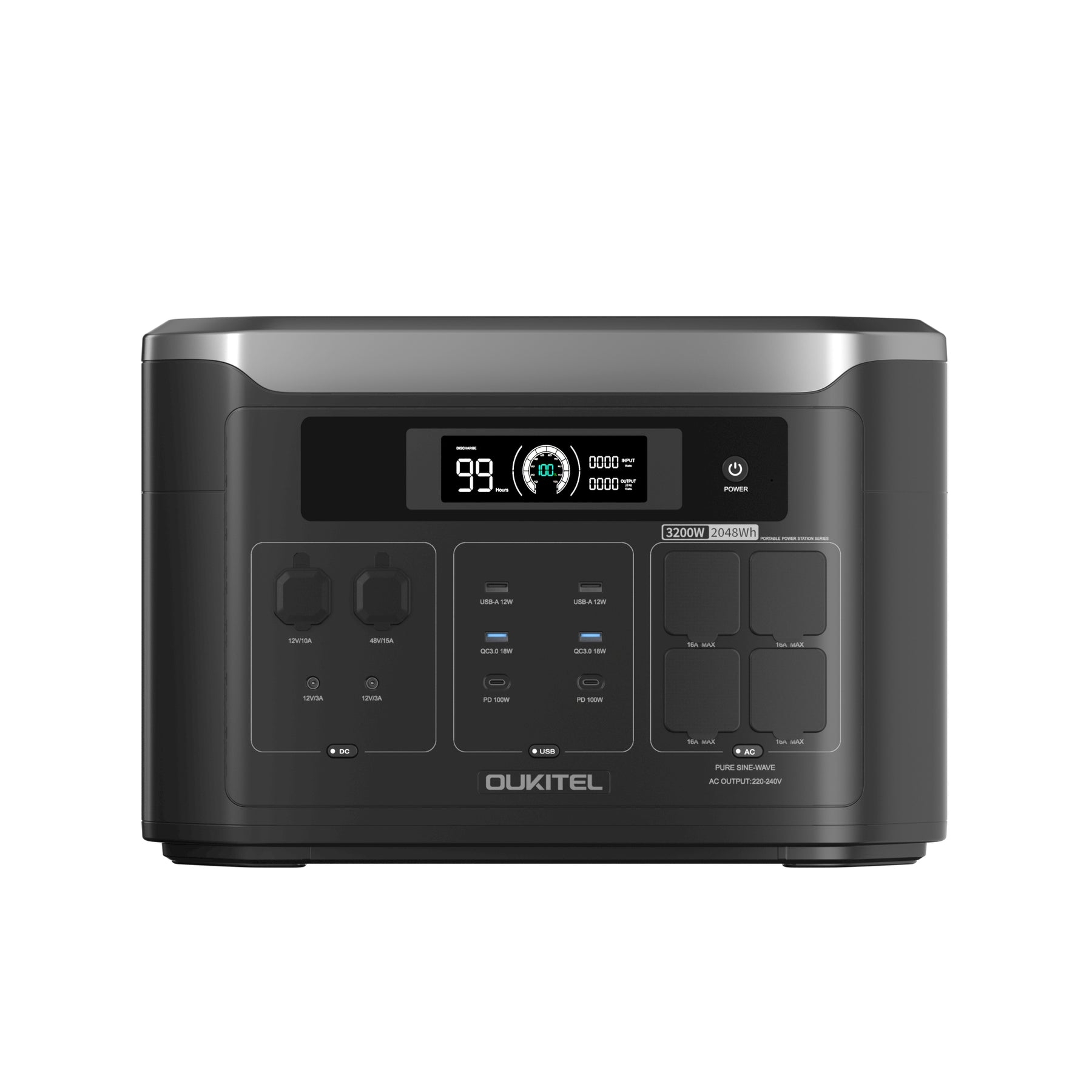 Зарядна станція IEETek Power Station3200W 2048Wh