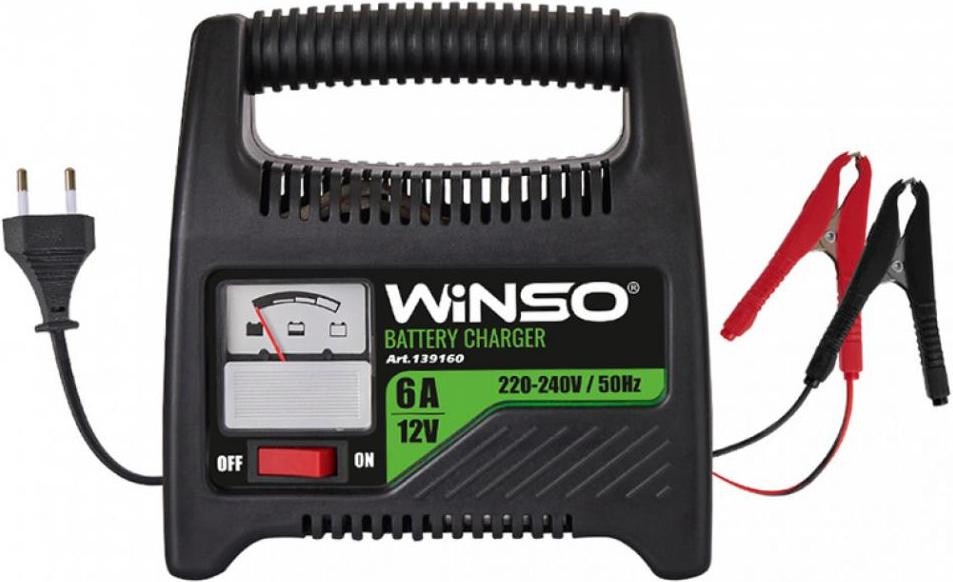 Зарядний пристрій для акумулятора автомобіля Winso 139160 Winso - купити в Україні