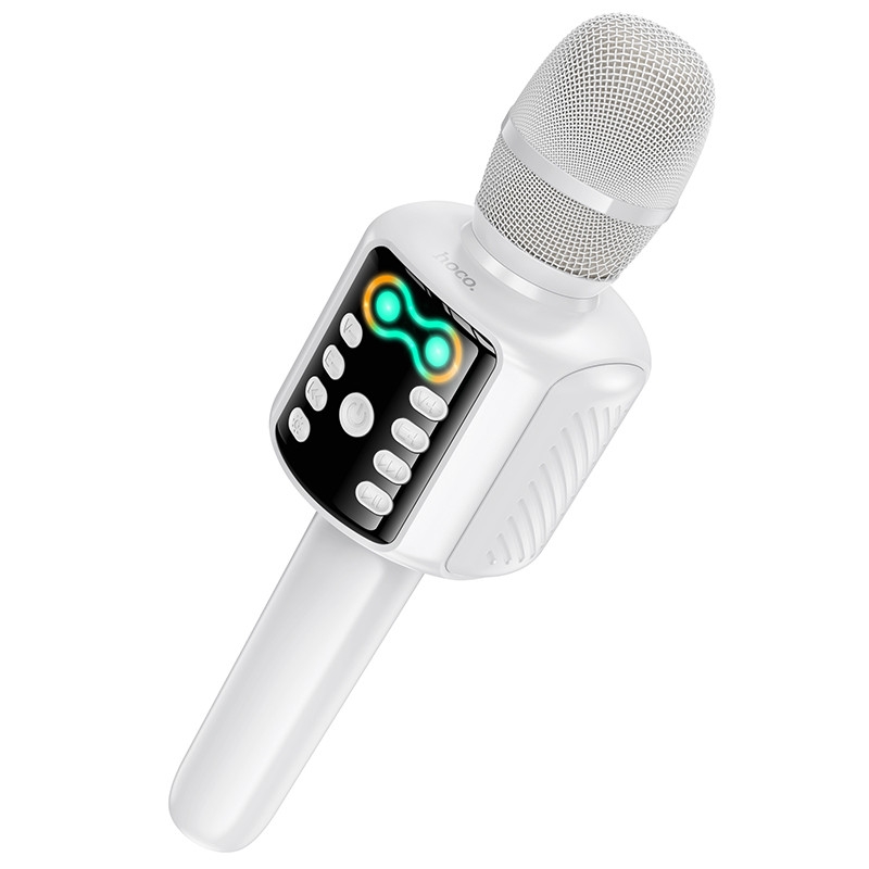 Мікрофон Hoco L24 Shine White 5W (6942007673778) Hoco - купити в Україні