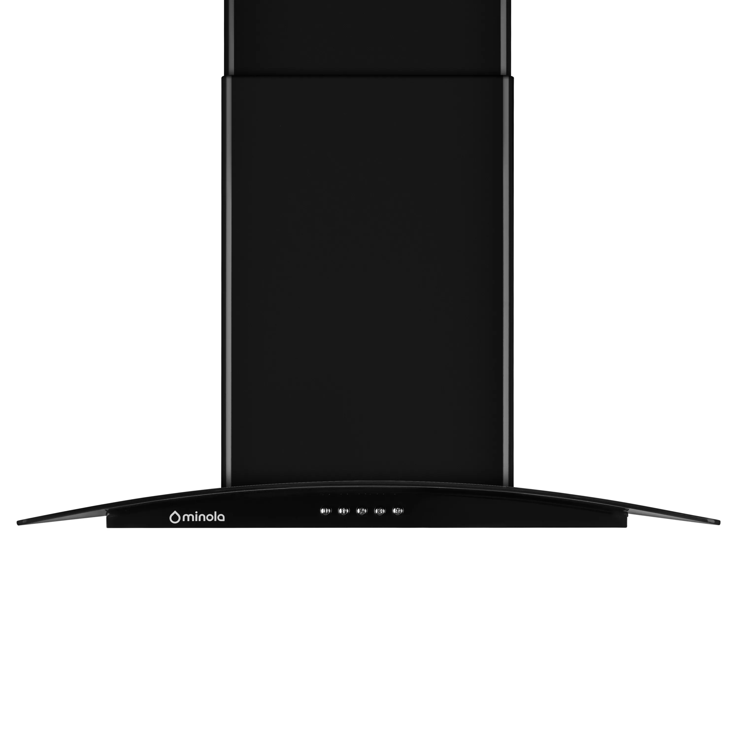 Витяжка Minola MTG 6642 BL 1000 LED Black