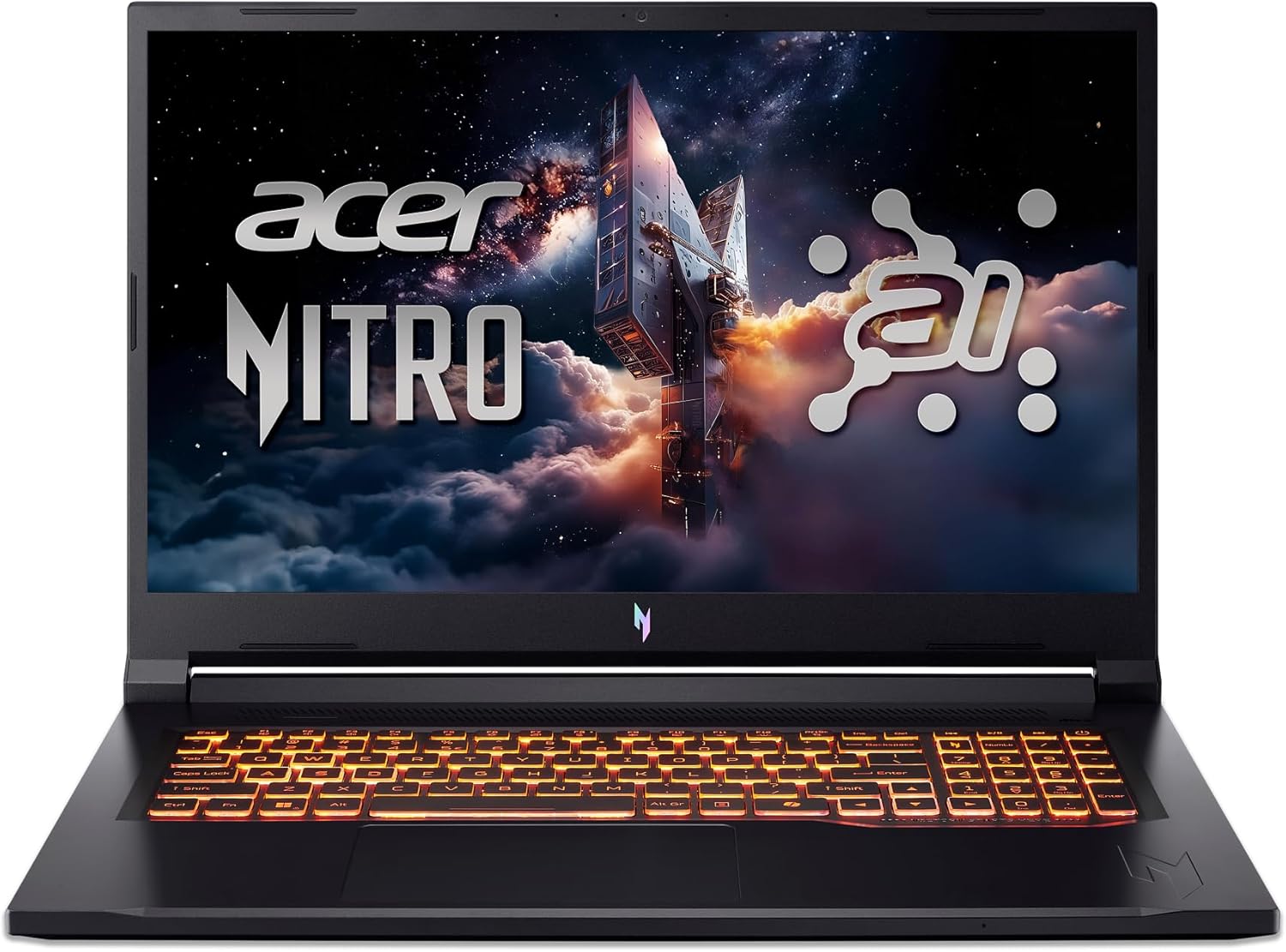 Ноутбук Acer Nitro V 17 ANV17-41-R75F (NH.U2YAA.001) Obsidian Black