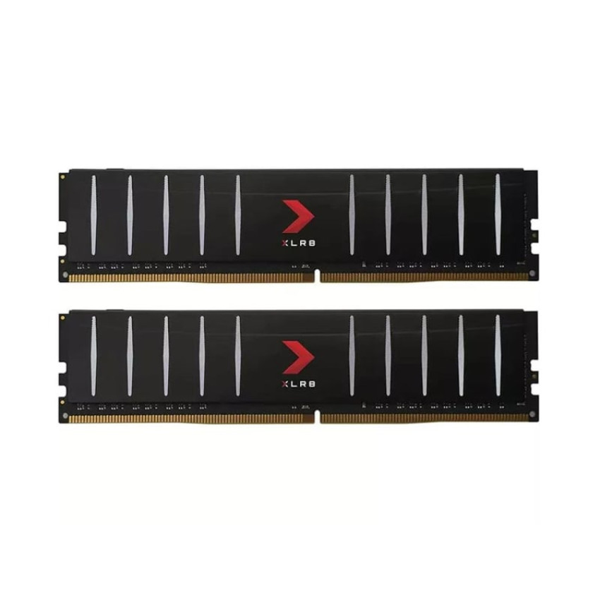 Оперативна память PNY 8GB DDR4 3200 MHz CL16 XLR8 Low Profile Black (MD8GD4320016LP)