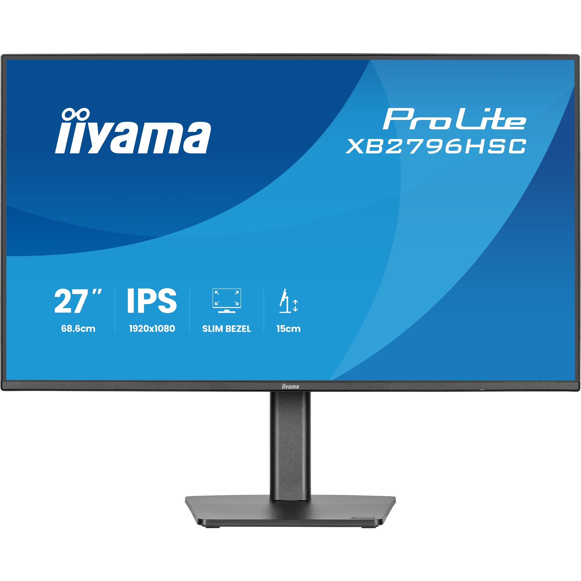 Монітор Iiyama ProLite XB2796HSC-B1 Black 27
