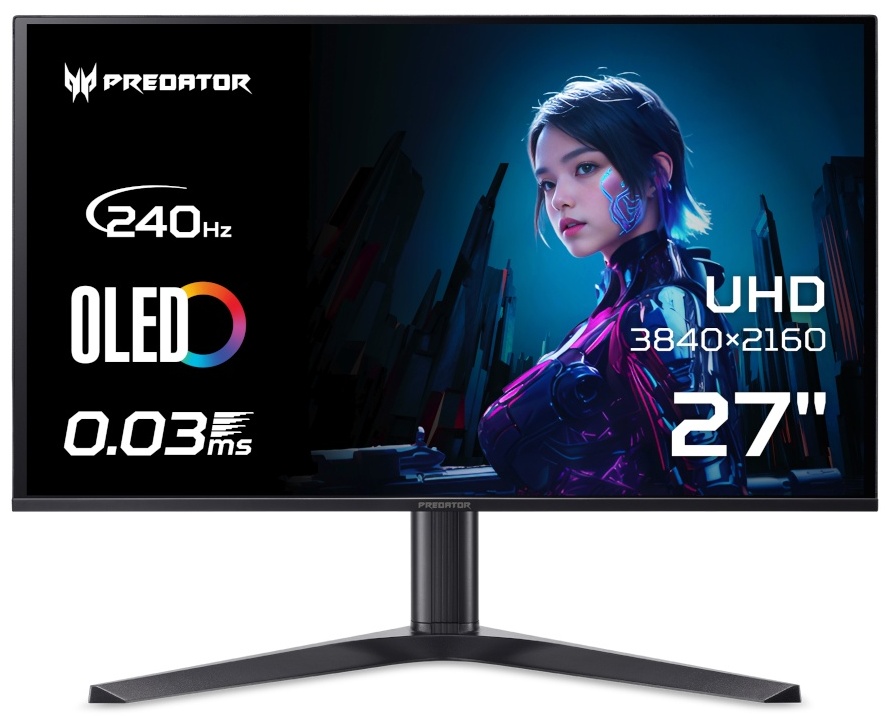 Монітор Acer X27X1BMIIPPRUZX Black 26.5 (UM.GXXEE.109)