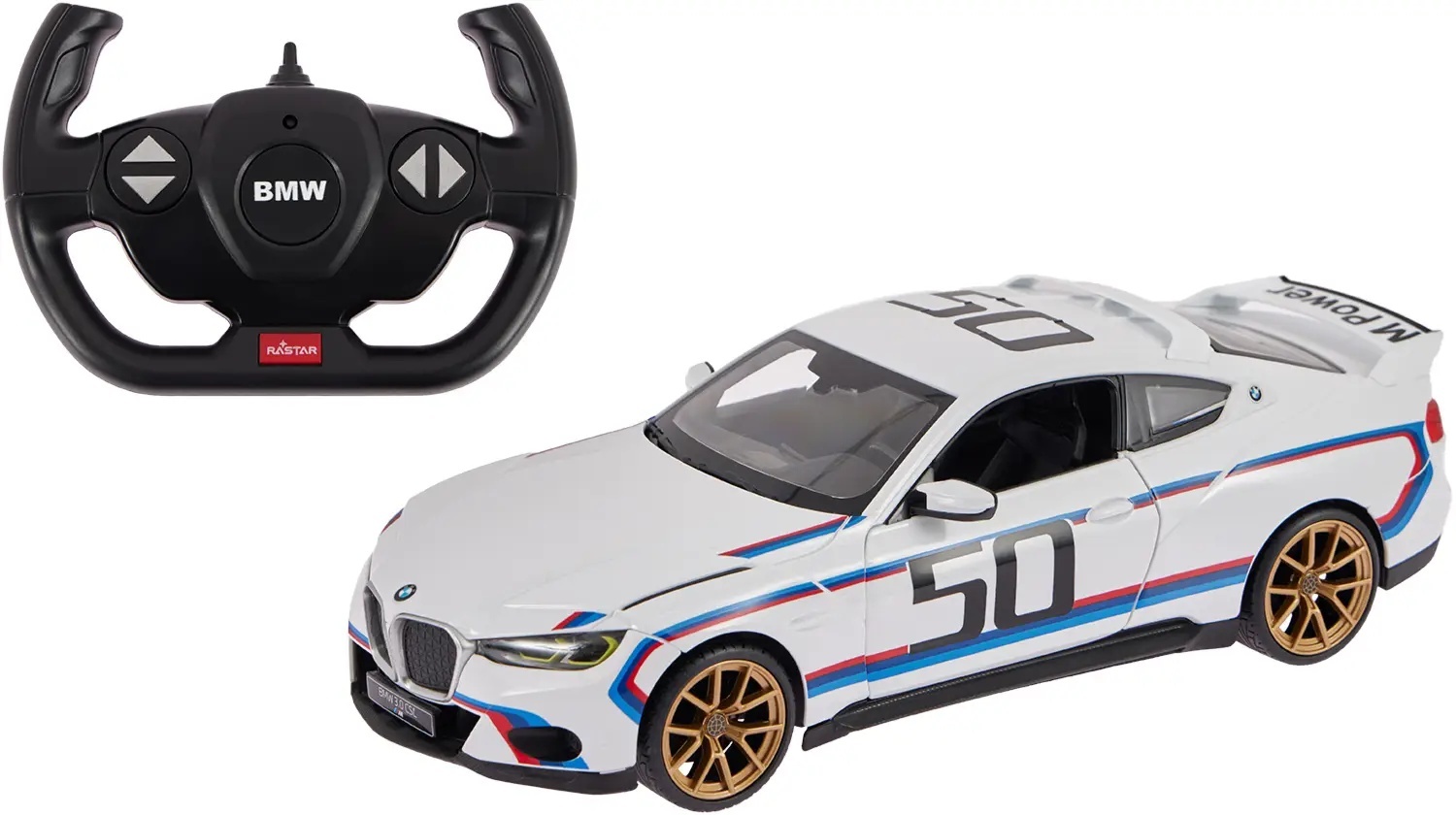 Іграшка на радіокеруванні Rastar BMW 3.0 CLS 1: 14 White