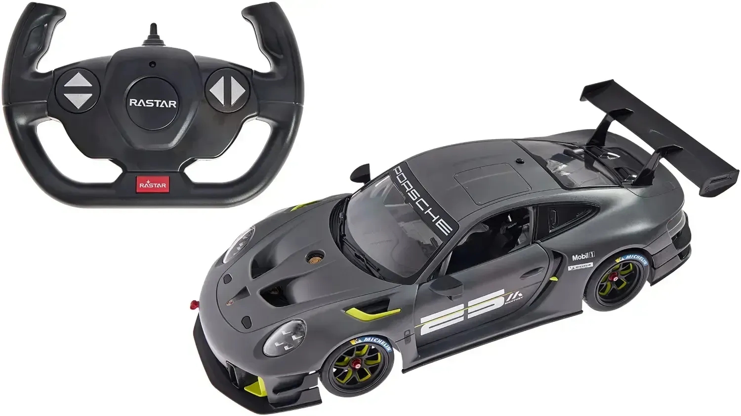 Іграшка на радіокеруванні Rastar Porsche 911 GT2 RS Clubsport 25 1: 14 Gray