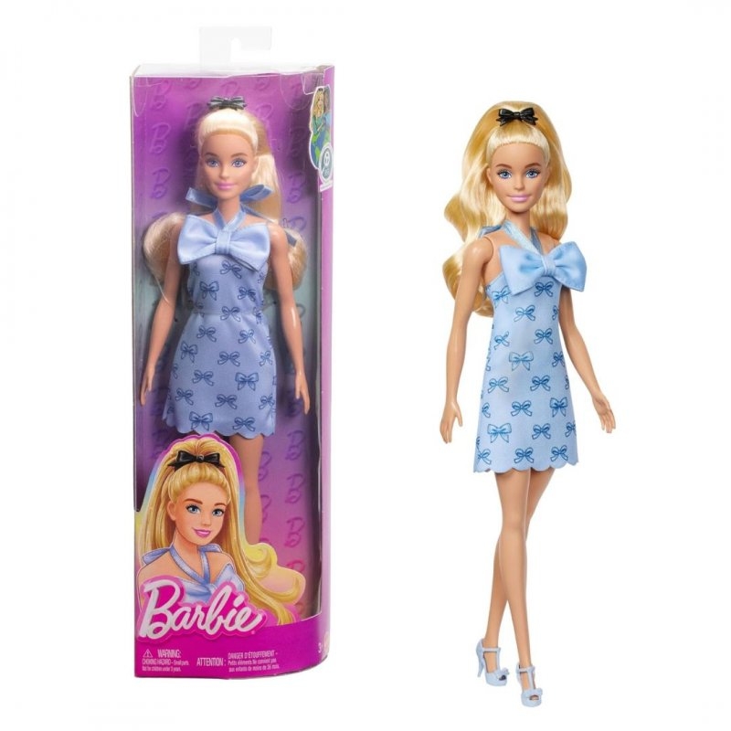 Лялька Mattel Fashionistas Блакитні бантики (HYT93)