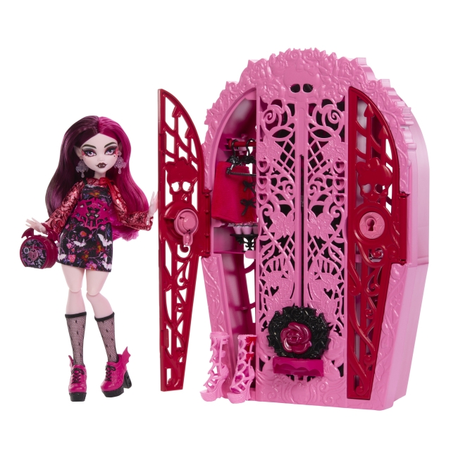 Лялька Mattel Monster High Цвіт та темрява Жахо-секрети Дракулори (HYT72)