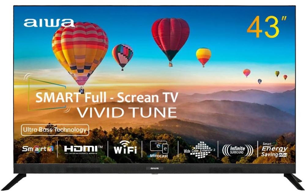 Телевізор Aiwa JH43DT180S Black 43 Aiwa - купити в Україні