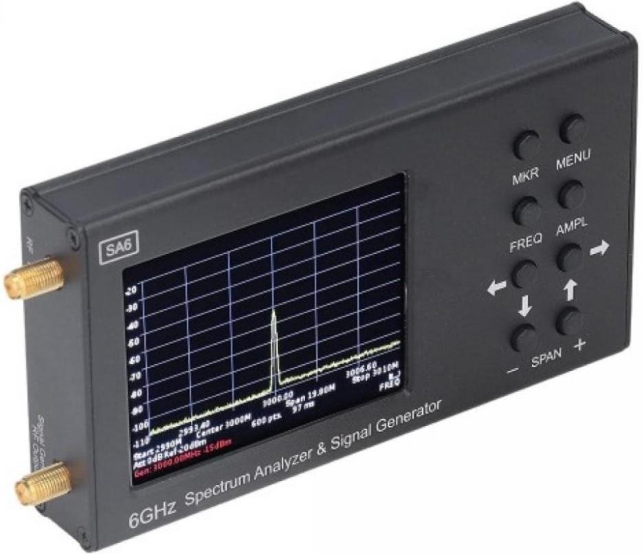 Аналізатор спектра RF SA6 6GHz з трекінг-генератором Nectronix SA6 (HP9915.0352)
