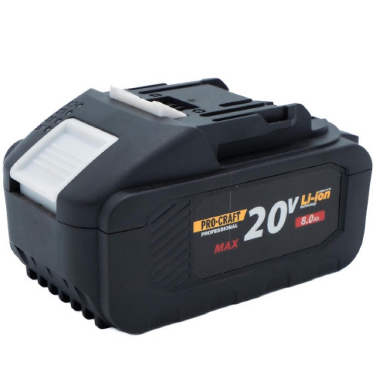 Акумулятор для електроінструменту Procraft Battery20/8 (20В, 8Аг) (Battery20_8) Procraft - купити в Україні