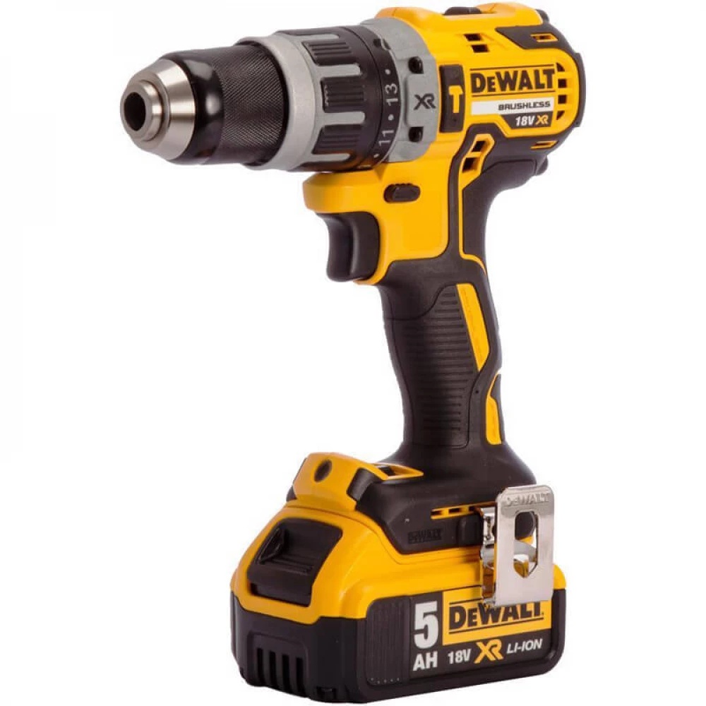 Дриль DEWALT DCD796P2 Black Yellow