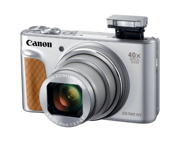Фотоапарат Canon PowerShot SX740 HS Travel Kit (2956C034) Silver Canon - купити в Україні