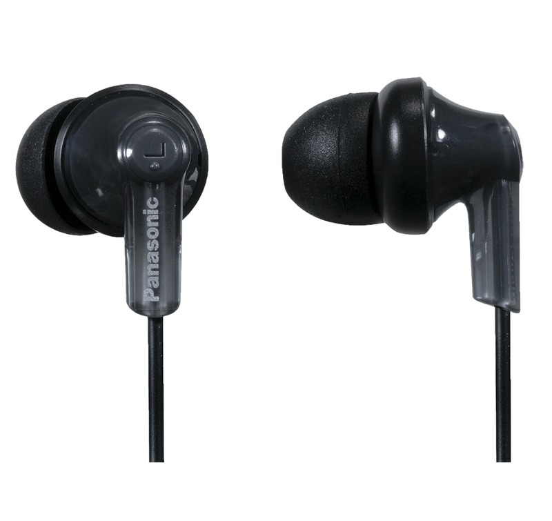 Дротові навушники Panasonic RP-HJE118GU Black (Вживаний)