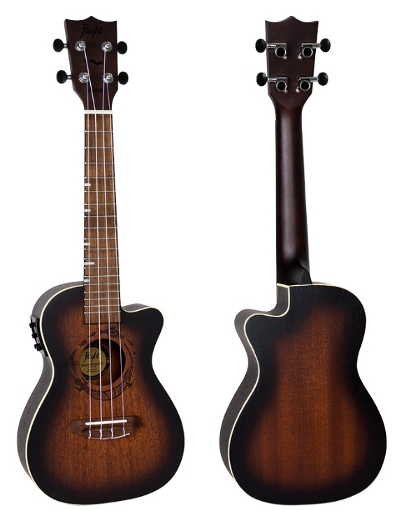 Укулеле Flight DUC380 CEQ Amber Concert