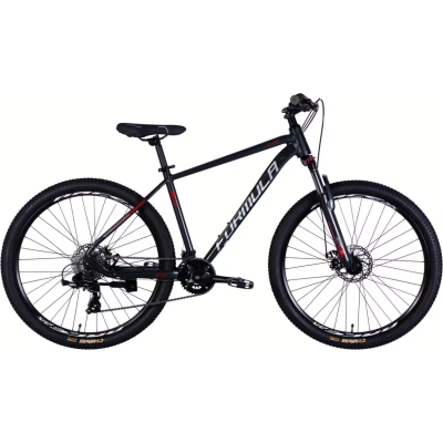 Велосипед Formula AL 29 THOR DD CS рама-19 2026 Black Silver (OPS-FR-29-429)