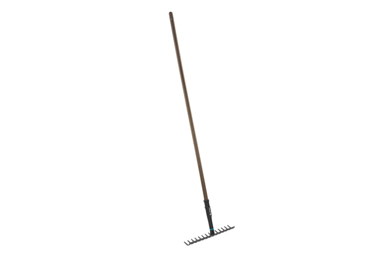 Граблі Gardena NatureLine сталеві з ручкою, 36 см (17106-20.000.00)
