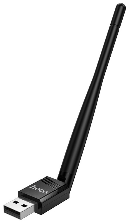 Мережевий адаптер Hoco HI37 Black