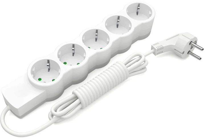 Мережевий фільтр Electrum C-ES-1542 White