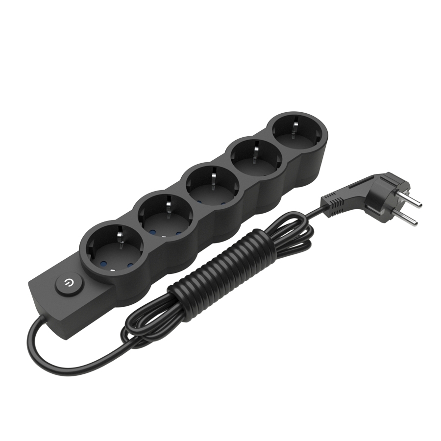 Мережевий фільтр Electrum C-ES-1548 Black