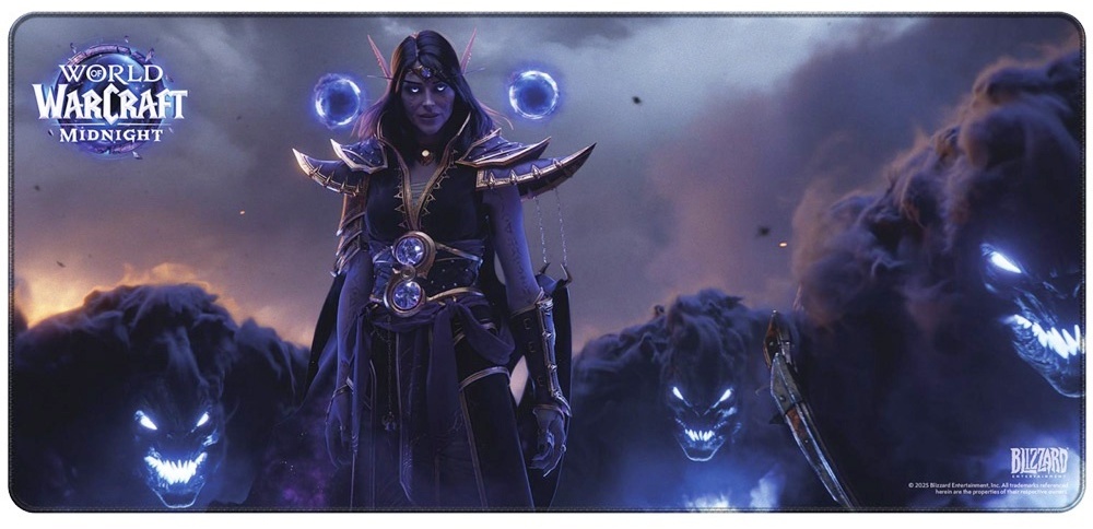 Килимок для мишки Blizzard WORLD OF WARCRAFT Midnight Xalatath, (Варкрафт) XL Blizzard - купити в Україні
