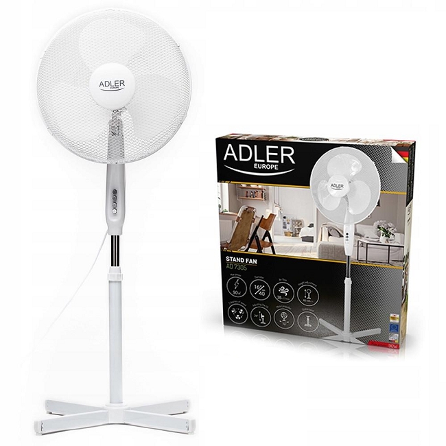 Вентилятор Adler AD 7305 White