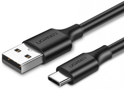 Дата-кабель Ugreen 60117 1.5m USB(тато) - USB Type C(тато) Black Ugreen - купити в Україні