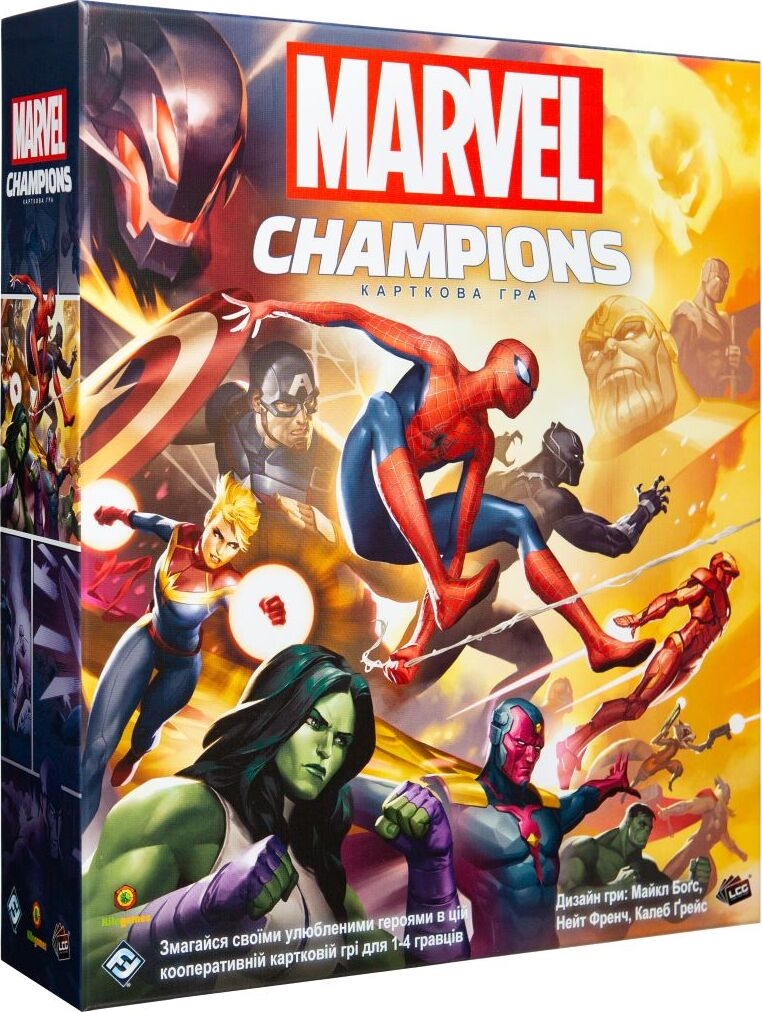Настільна гра Kilogames Marvel Champions. Карткова гра (Чемпіони Марвел) (kg11960)