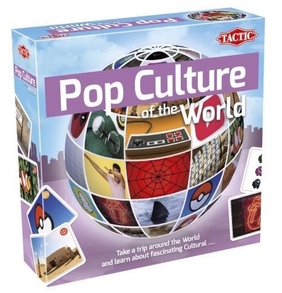 Настільна гра Tactic Pop Culture of the World (Попкультура світу) АНГЛ (tactic067) Tactic - купити в Україні