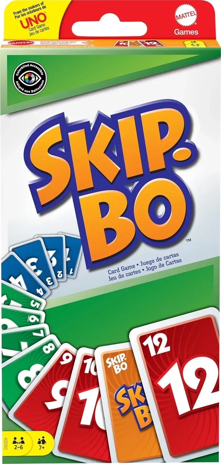 Настільна гра Mattel Skip-Bo (Mattel) (optmttl19)