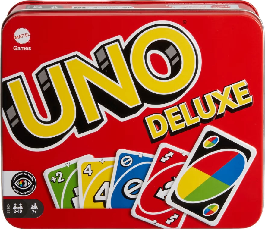 Настільна гра Mattel UNO Deluxe (Уно Делюкс) (optmttl08)