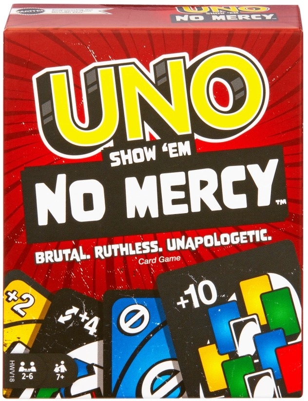 Настільна гра Mattel UNO Show Em No Mercy (Уно Без вибачень) (optmttl15)