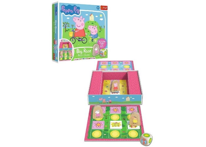 Настільна гра TREFL Великі перегони. Свинка Пеппа (Peppa Pig) (opttrfl174)