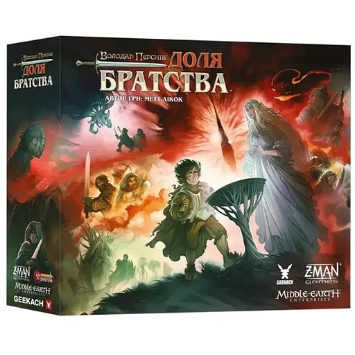 Настільна гра Geekach Володар Перснів. Доля братства (The Lord of the Rings: Fate of the Fellowship) (optGKCH0245) Geekach - купити в Україні