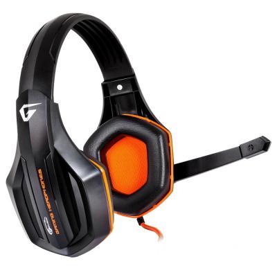 Накладні навушники Gemix W-330 Black Orange