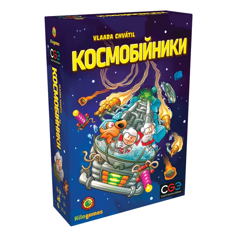 Настільна гра Kilogames Космобійники (Galaxy Trucker) (kg12001)