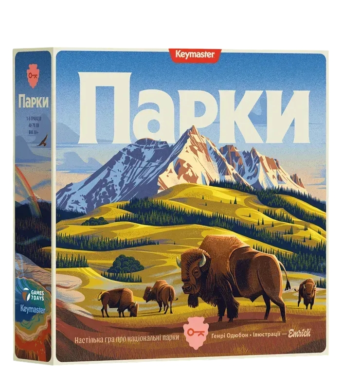 Настільна гра Games7Days Парки (Parks 2nd Edition) (optgsds091)