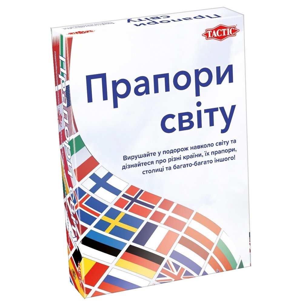 Настільна гра Tactic Прапори світу Tactic (tactic033) Tactic - купити в Україні