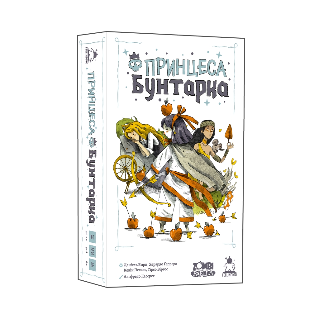 Настільна гра Feelindigo Принцеса бунтарка (Rebel Princess) (optfeel038)