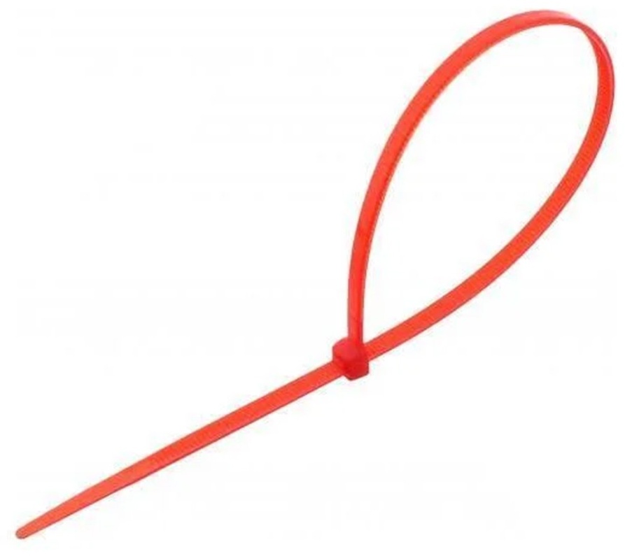 Стяжка Takel (085087) 200 х 4.8 мм Red 100 шт Takel - купити в Україні
