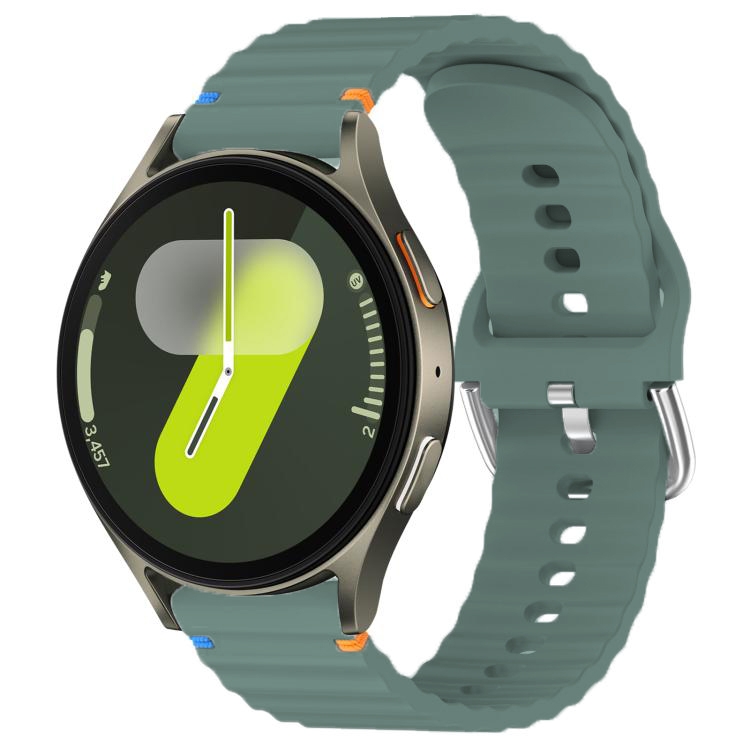 Ремінець для смарт-годинника BeCover Ribbed Straight (20mm) для Samsung Galaxy Watch 3-7/4 Classic/6 Classic/5 Pro/ 7 FE Gray (714845) BeCover - купити в Україні