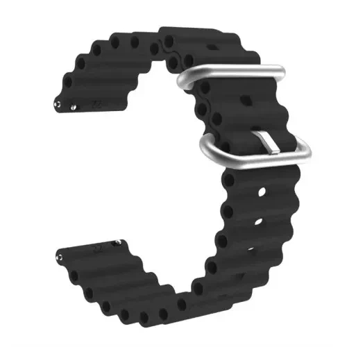 Ремінець для смарт-годинника Infinity NYLON OCEAN Band 20 mm. Black Infinity - купити в Україні
