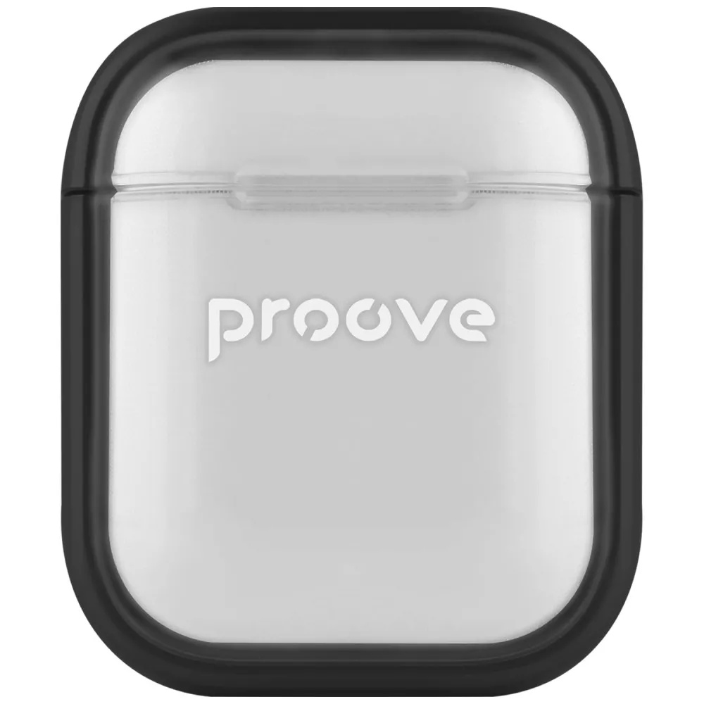 Чохол для навушників Proove Safe Box Case AirPods 1/2 Black Proove - купити в Україні