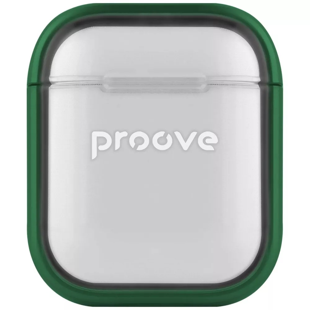 Чохол для навушників Proove Safe Box Case AirPods 1/2 Green Proove - купити в Україні