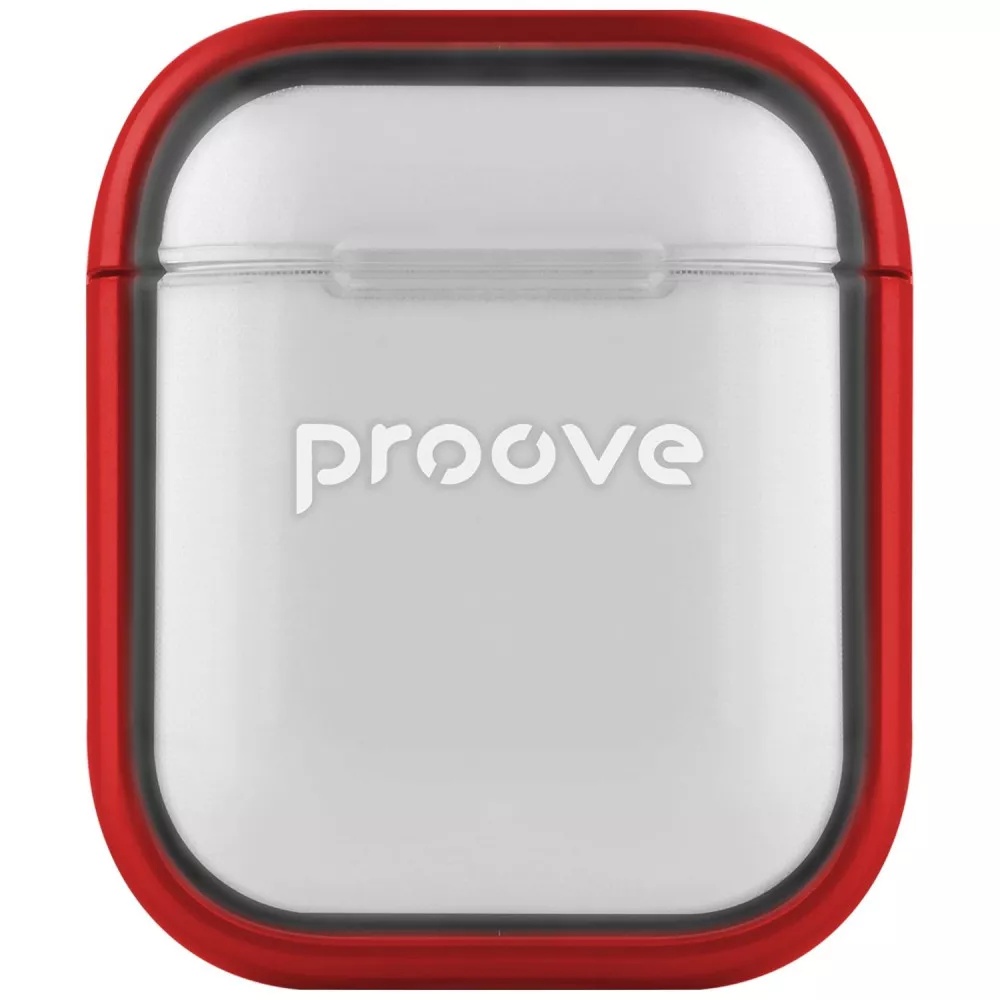 Чохол для навушників Proove Safe Box Case AirPods 1/2 Red Proove - купити в Україні