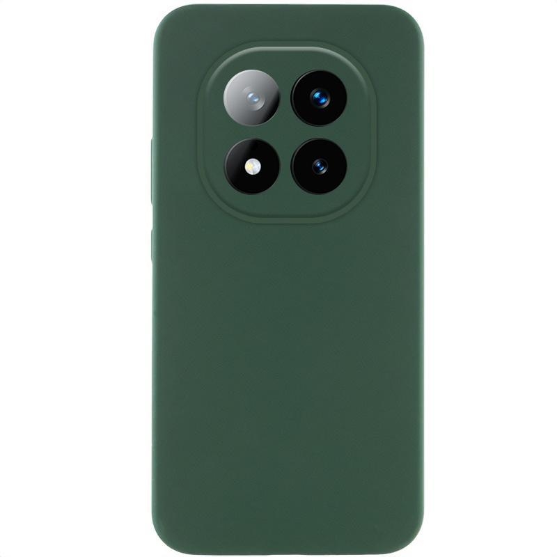 Чохол-накладка Lakshmi Silicone Cover Full Camera (AAA) для Xiaomi Redmi Note 15 Pro 4G Cyprus Green