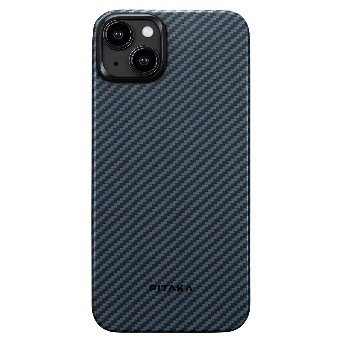 Чохол-накладка Pitaka Pitaka MagEZ Case 4 for iPhone 15 Twill 1500D Black Blue (KI1508)